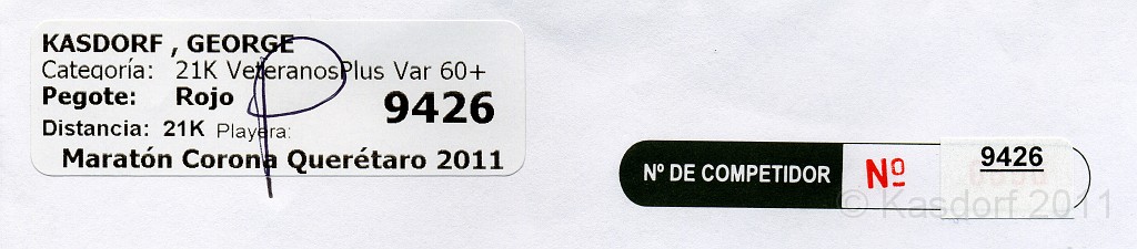 2011 Queretaro MX Half Marathon 480.jpg - The 2011 Queretaro Marathon on October 9. I was in town and was able to run the 21K, or 13.1 mile half marathon.